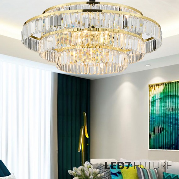 Loft Industry Modern - Spring Chandelier